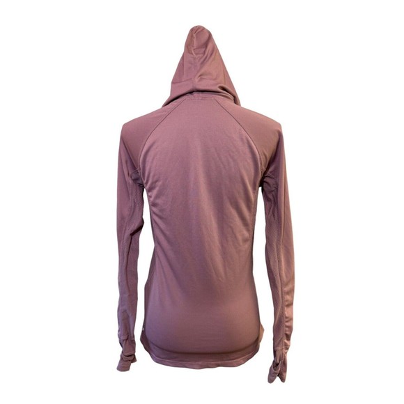 Fabletics Alecia Pullover Lightweight Performance Hoodie in Pink Rouge Small - Picture 2 of 14